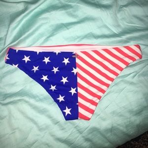 PINK American flag bikini bottoms